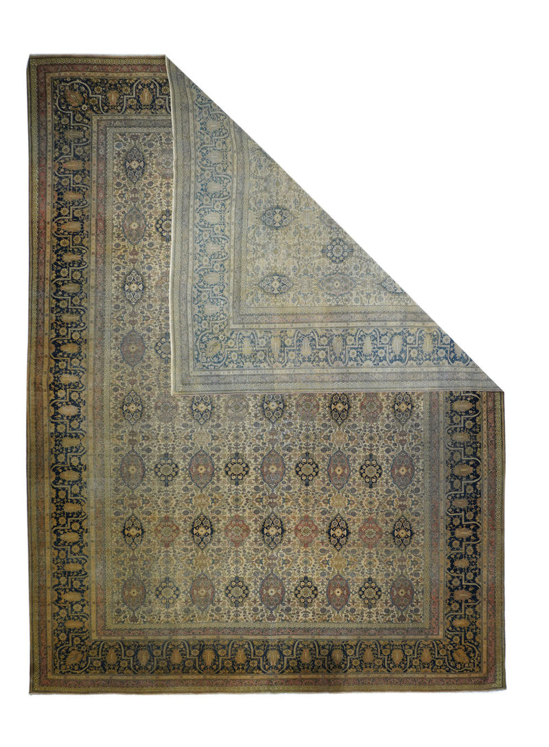 Antique Kashan Rug 10'3'' x 13'6''