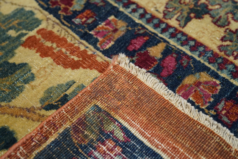 Antique Kerman Rug 4' x 5'9''