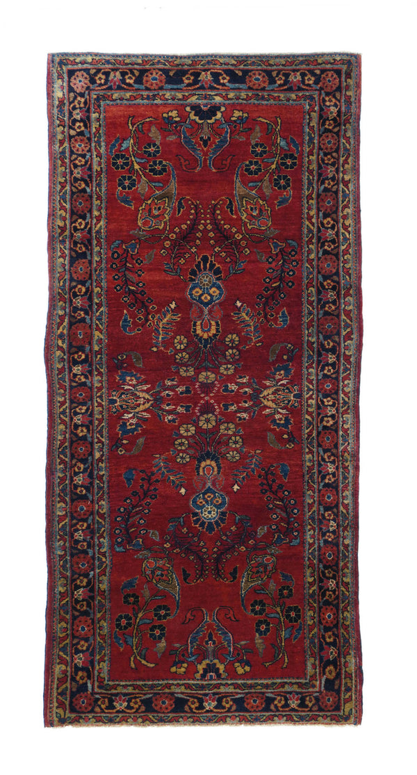 Sarouk Wool on Cotton 2'10''x6'4''