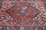 Vintage Heriz Rug 3'9'' x 4'5''