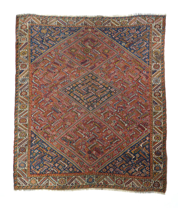 Persia Qashqai Wool on wool 4'2''x5'2''
