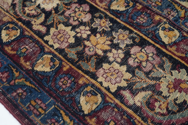 Antique Lavar Kerman Rug 4'8'' x 7'8''