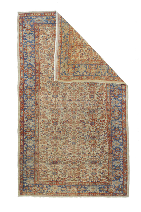 Antique Sultanabad Rug 5'2'' x 8'10''