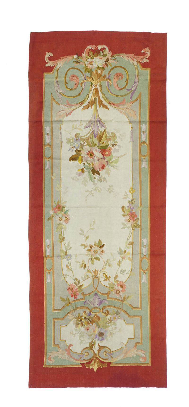 Aubusson Rug 3'10'' x 10'3''