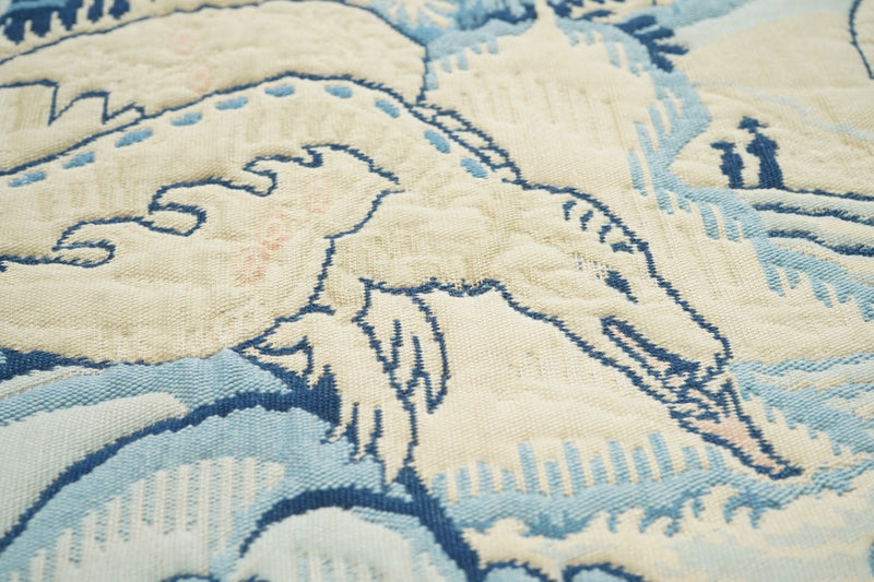 Vintage Belgium Verdure Design Tapestry 4'2''x 6'1''