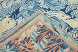 Vintage Belgium Verdure Design Tapestry 4'2''x 6'1''