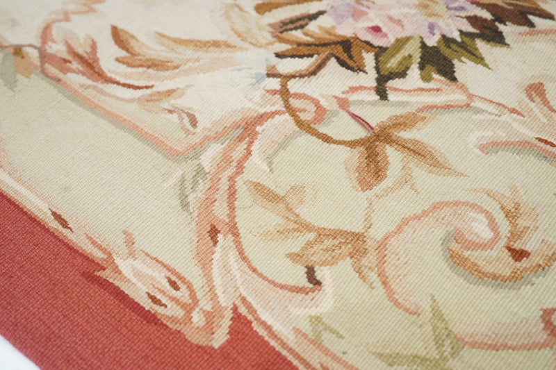 Aubusson Rug 4'4'' x 8'3''