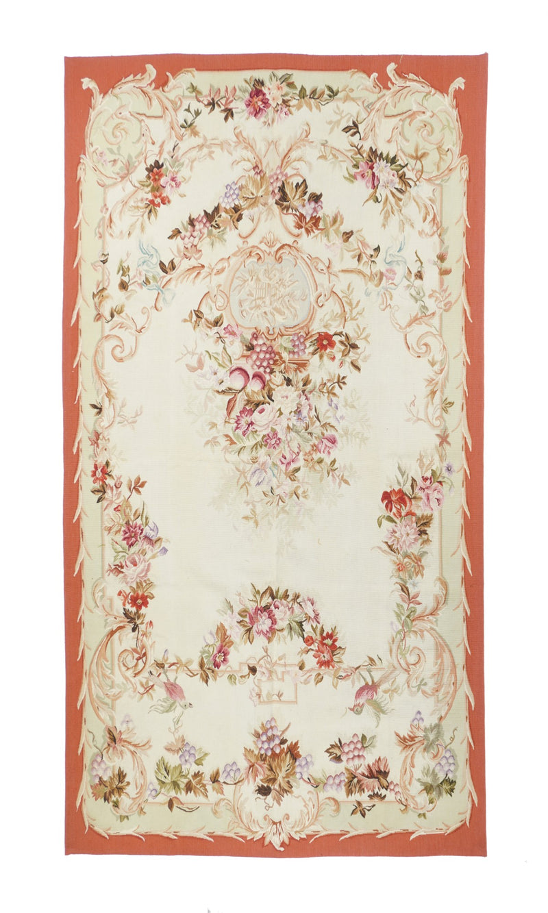 Aubusson Rug 4'4'' x 8'3''