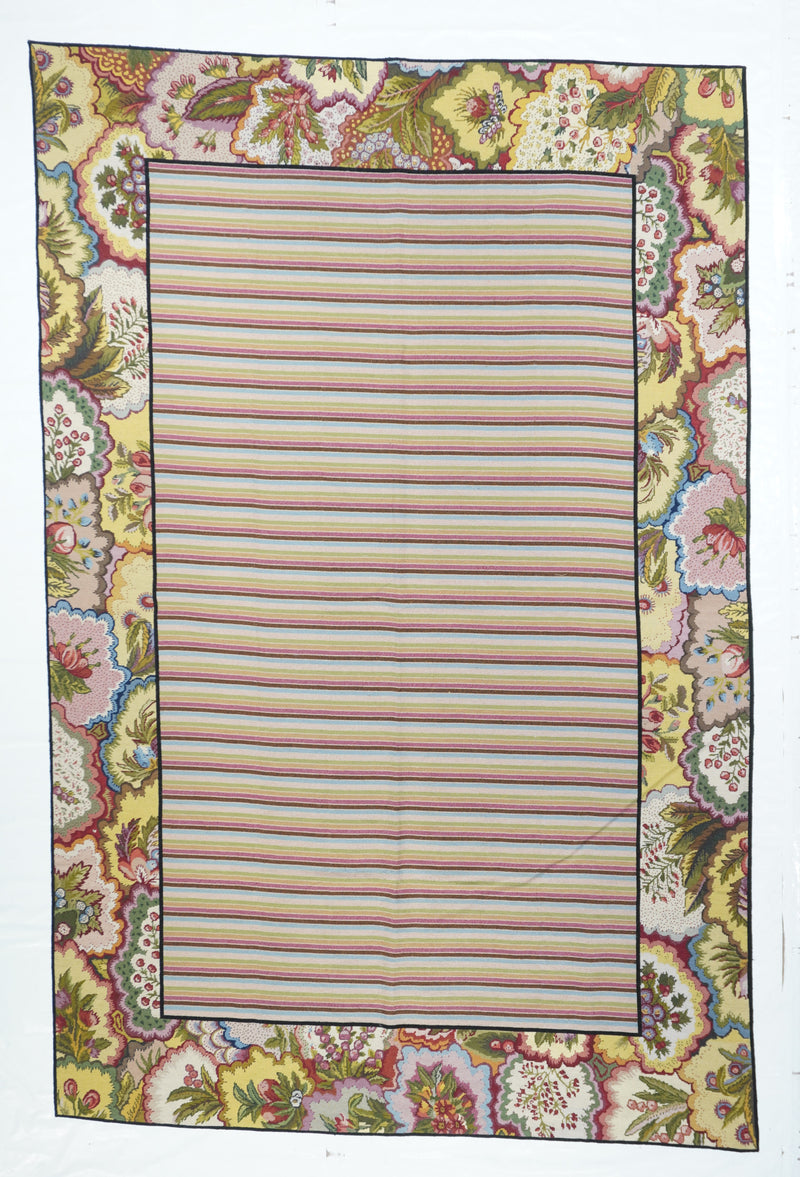 Needle Point Rug  6' x 9'