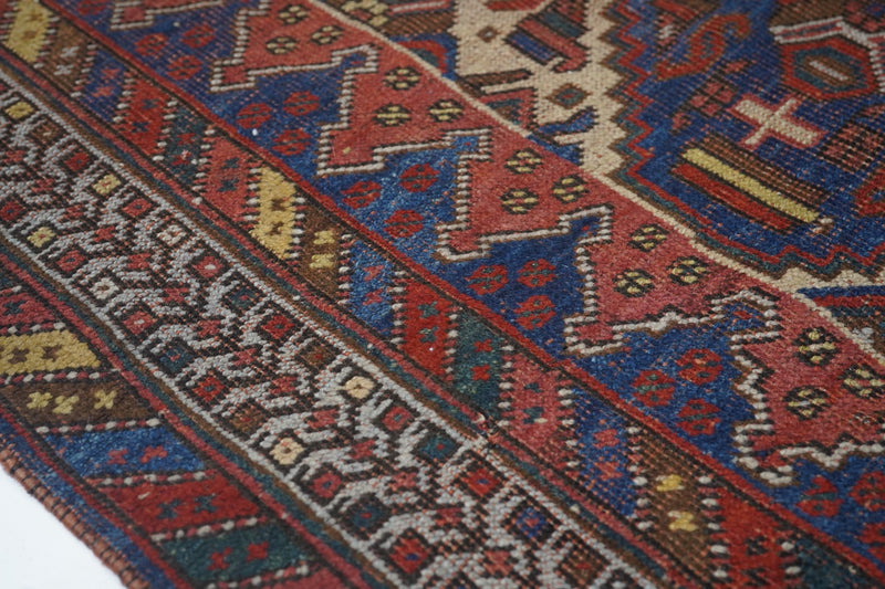 Antique Afshar Rug 5'3'' x 6'4''