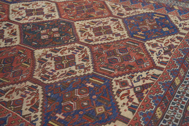 Antique Afshar Rug 5'3'' x 6'4''