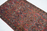 Antique Sarouk Rug 2'6'' x 4'10''