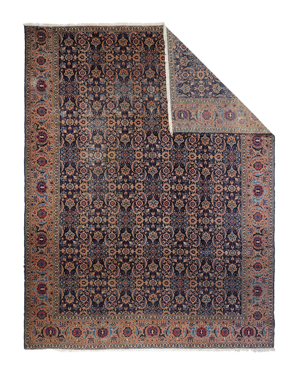 Persian Tabriz Wool on Cotton 8'10'' x 11'2''