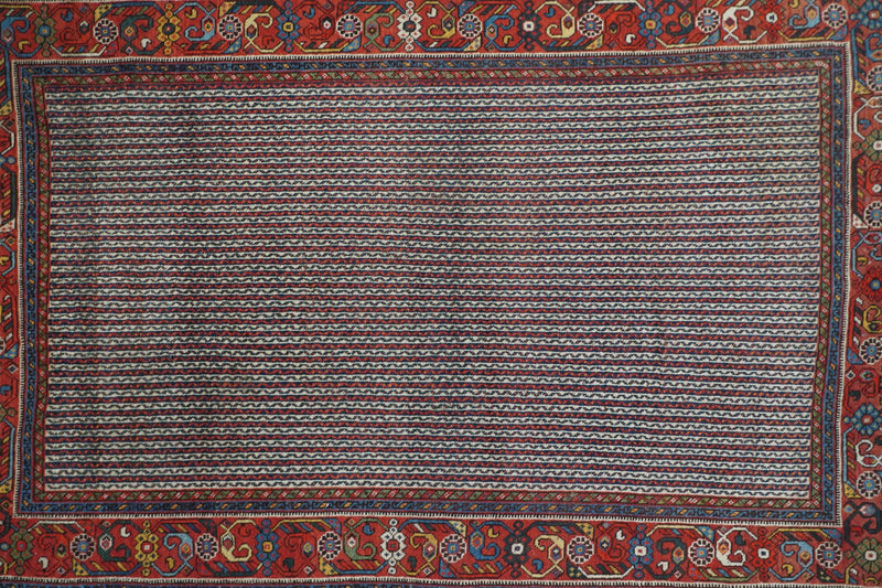 Antique Afshar Rug 4' x 6'3''