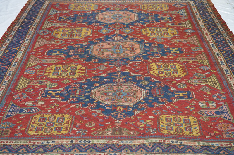 Antique Sumak Rug 7'9'' x 9'4''