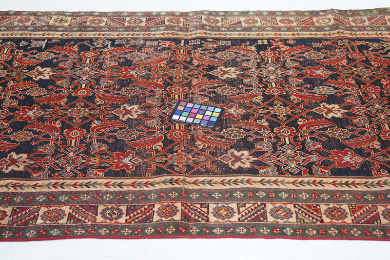 Antique Qashqai Rug 3'8'' x 7'7''