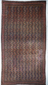 Fine Antique Tribal Qashqai Rug 8'4'' x 15'4''