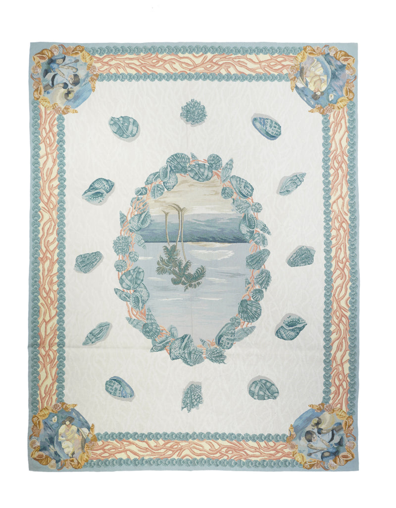 Needle Point Rug 7'10'' x 9'11''