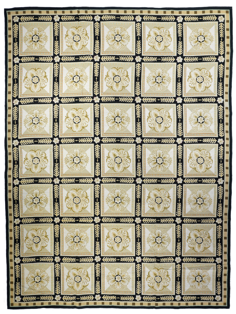 Needle Point Rug 8'10'' x 12'1''