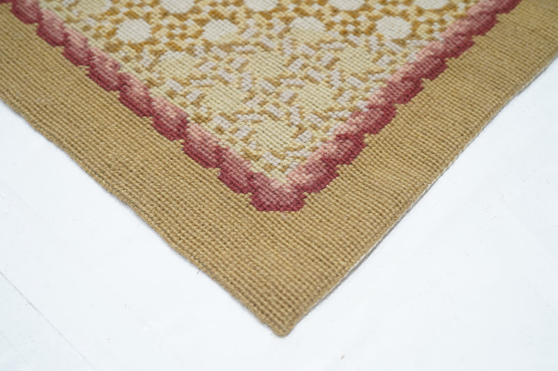 Needle Point Rug 5'11'' x 9'