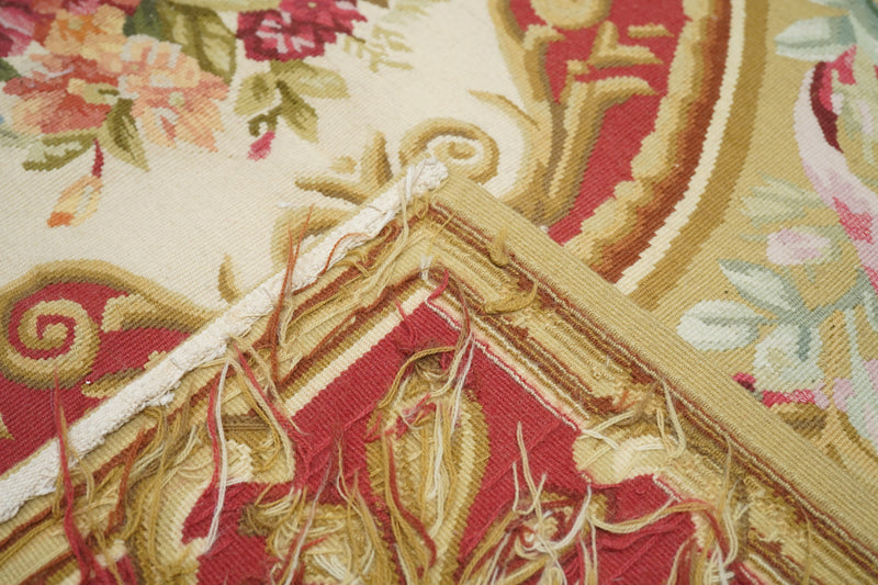 Aubusson Rug 7'5'' x 9'7''