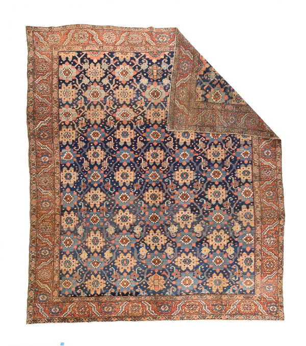 Antique Heriz Rug 9'10'' x 11'4''