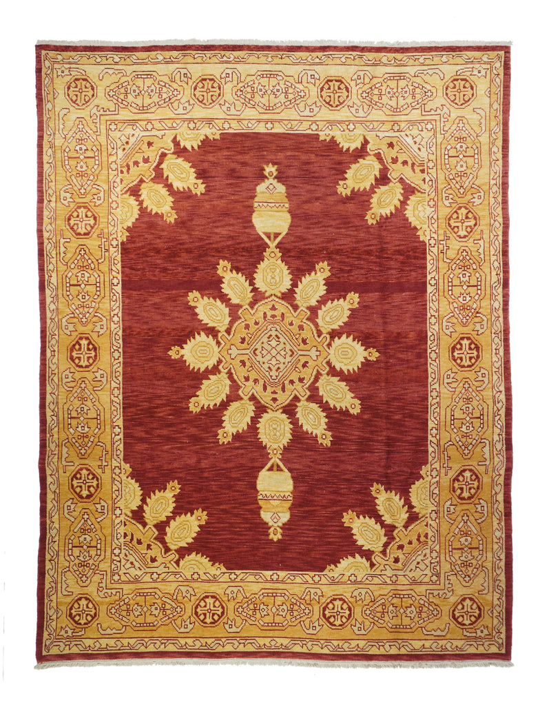 Turkish Oushak Wool on wool 8' x 10'