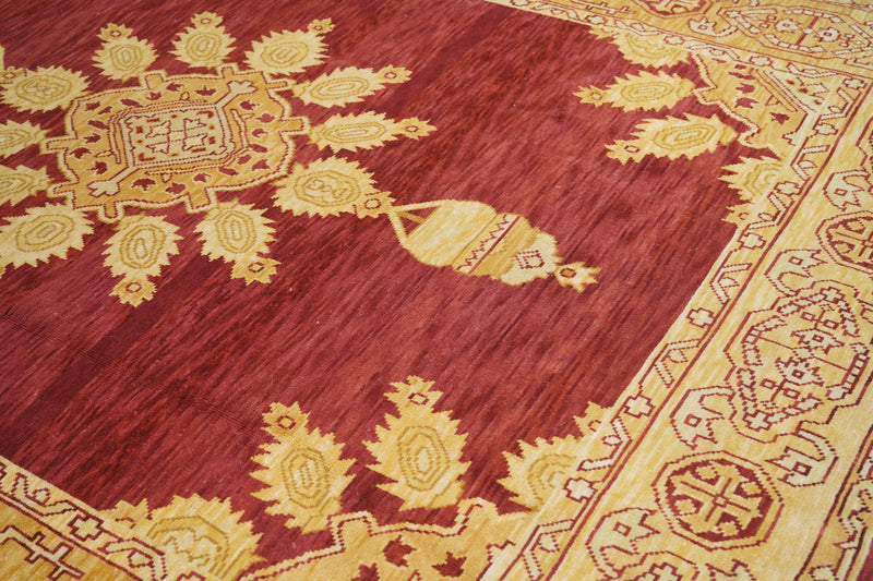 Turkish Oushak Wool on wool 8' x 10'