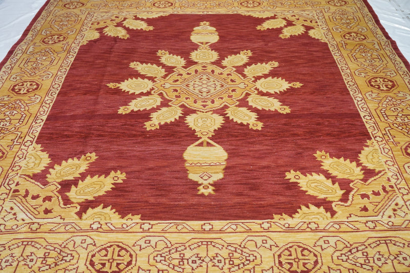 Turkish Oushak Wool on wool 8' x 10'