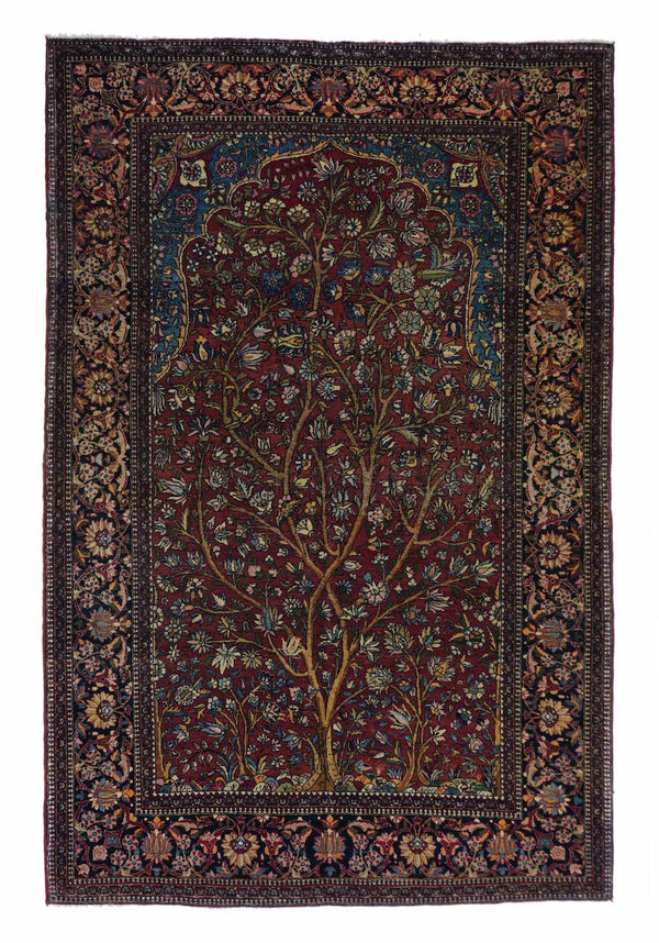 Good Condition Isfahan Rug