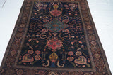 Antique Sarouk 4' x 6'8''