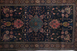 Antique Sarouk 4' x 6'8''