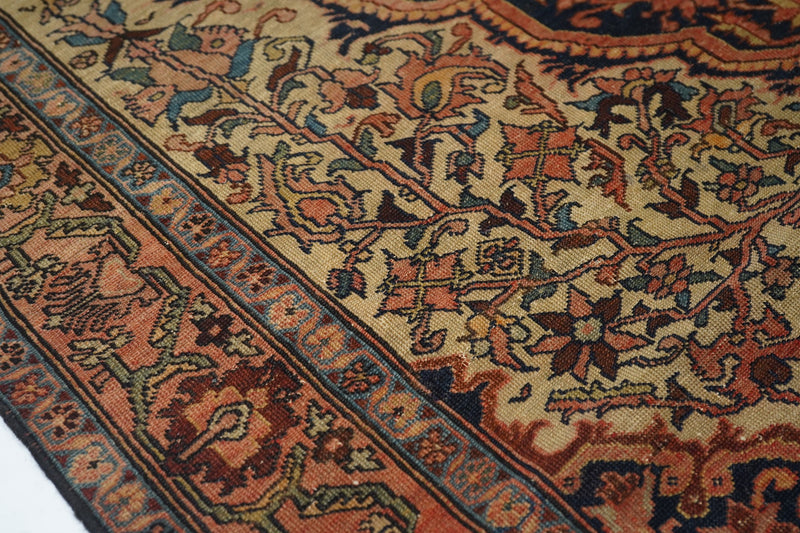 Antique Malayer Rug 4'7'' x 6'8''