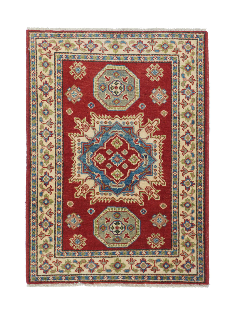 Afganistan Kazak Wool on Cotton 2'10''x4'