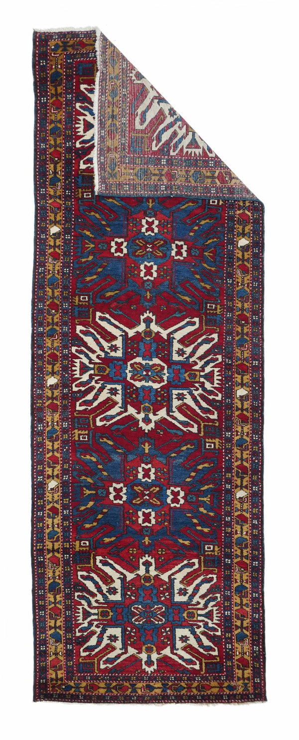 Antique Heriz Rug 3'8'' x 10'5''