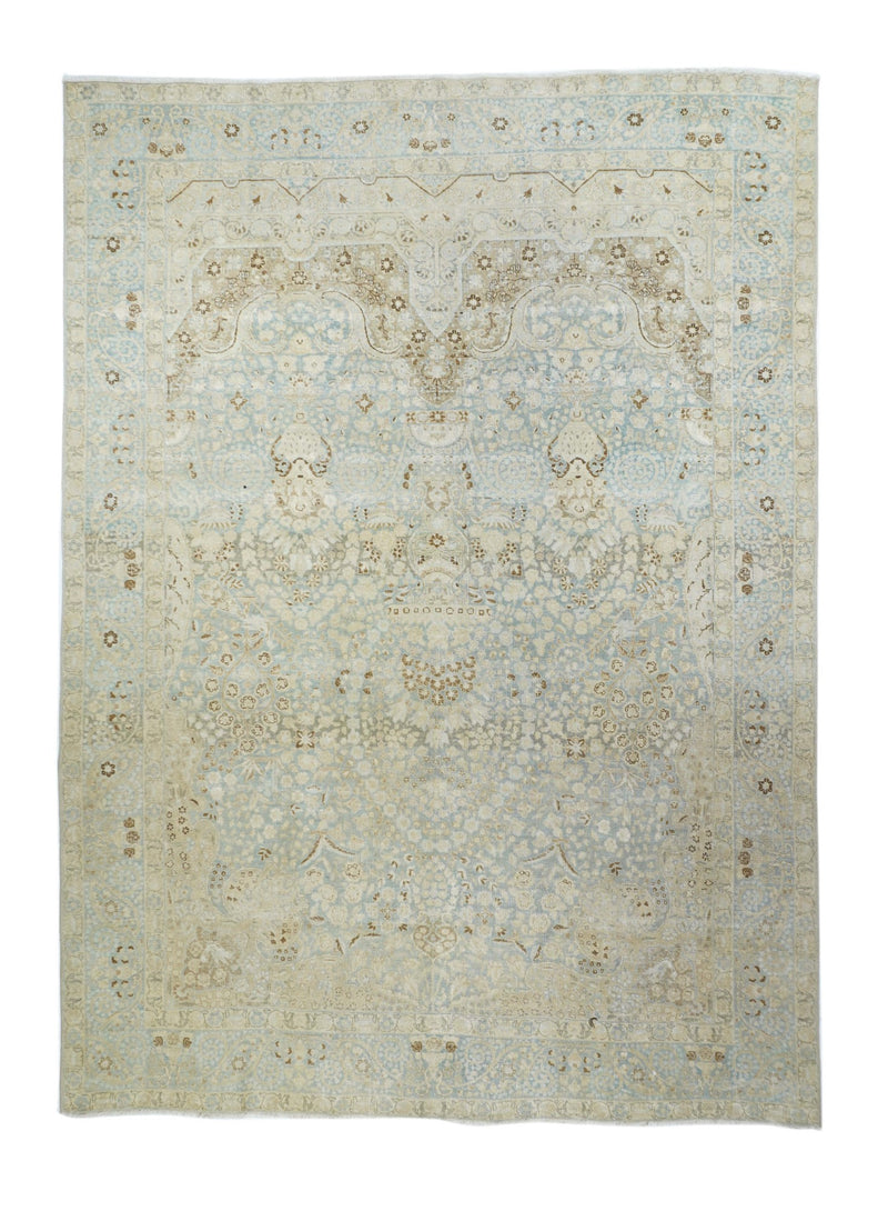 Persian Tabriz Wool on Cotton 7'8'' x 10'10''