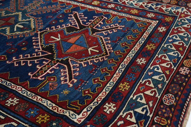 Antique Kazak Rug 5'7'' x 11'11''