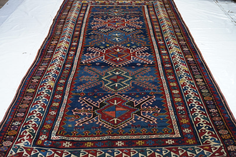 Antique Kazak Rug 5'7'' x 11'11''