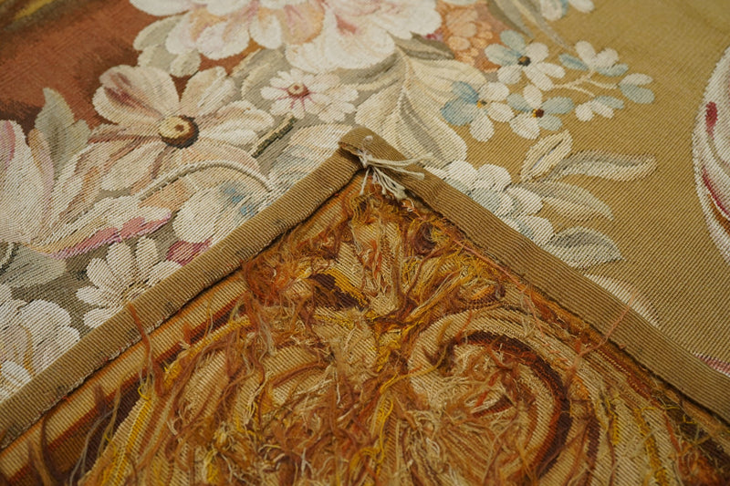 Antique French Tapestry 4'7'' x 10'3''