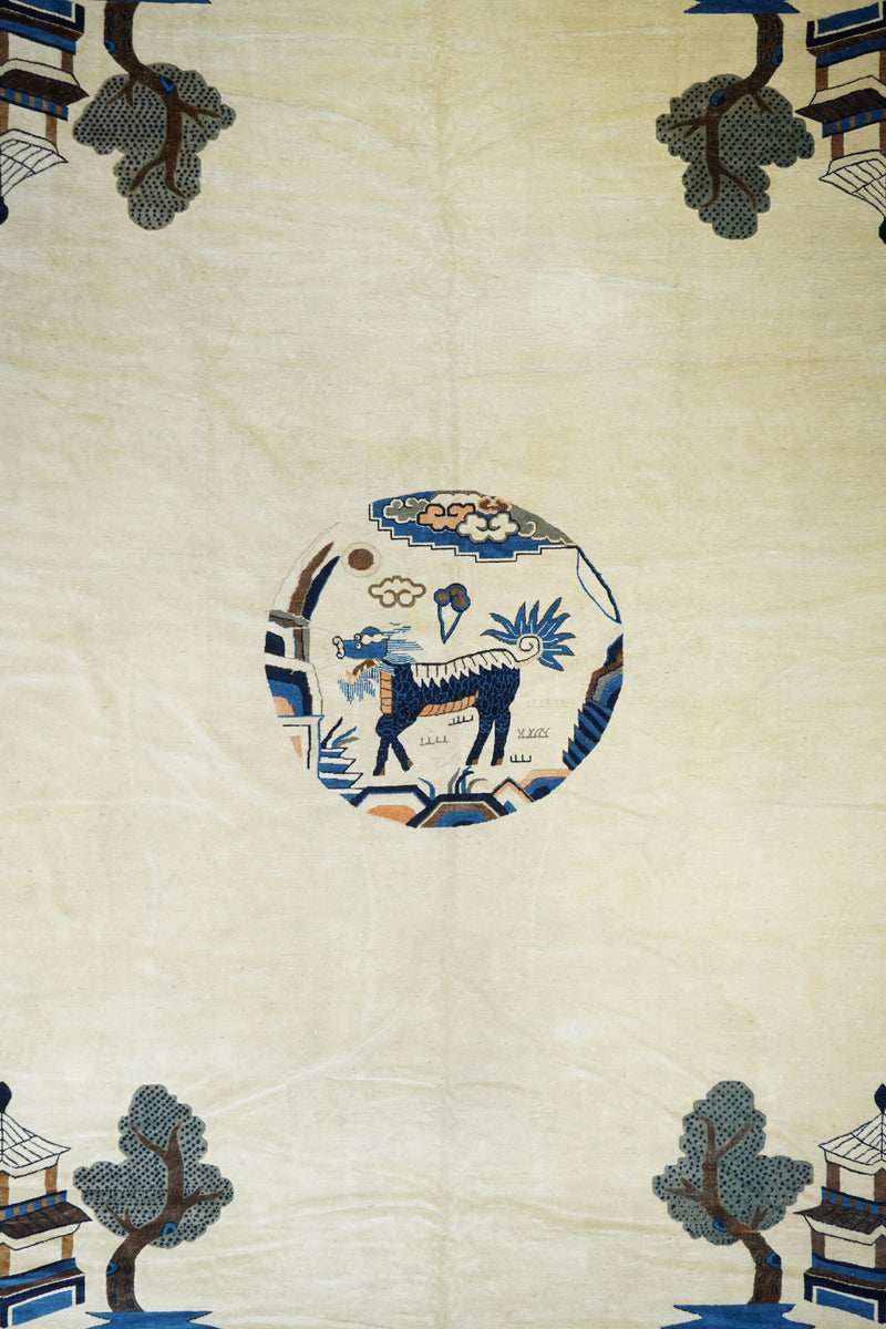 Antique Peking Rug 11'9'' x 14'2''