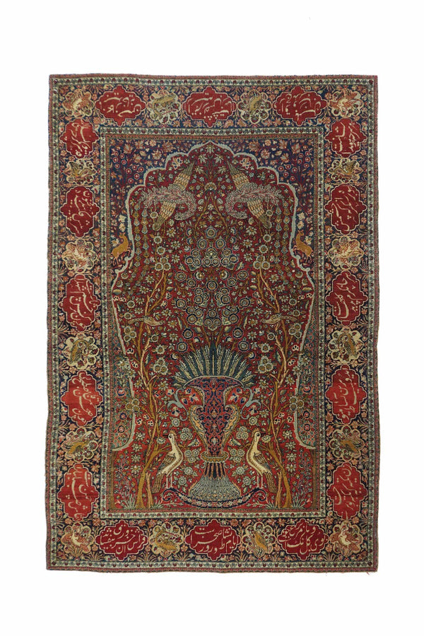 Good Condition Kashan Rug