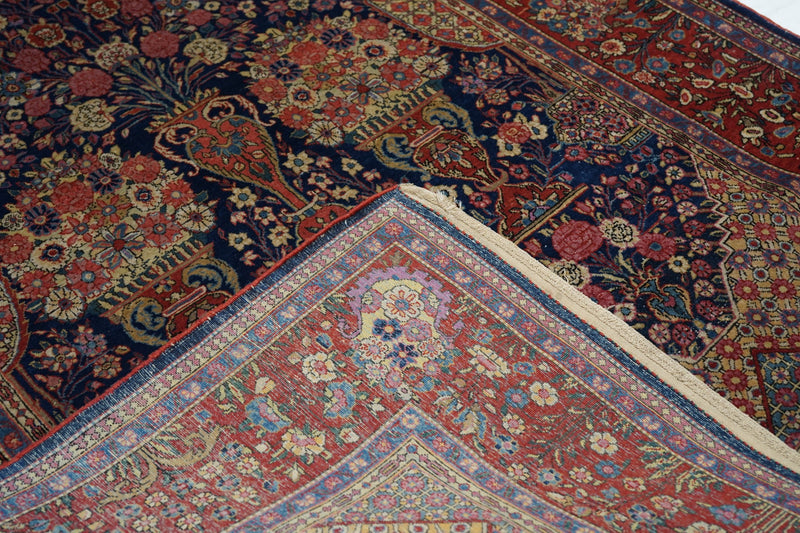 Persian Rug Wool on Cotton 4'3'' x 7'