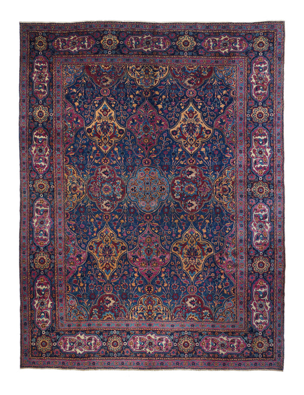 Even Low Pile Kerman Rug