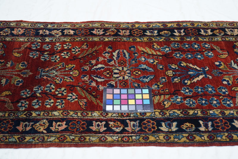 Antique Mohajeran Sarouk Rug 2' x 4'