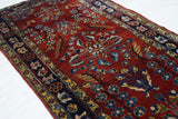 Antique Mohajeran Sarouk Rug 2' x 4'