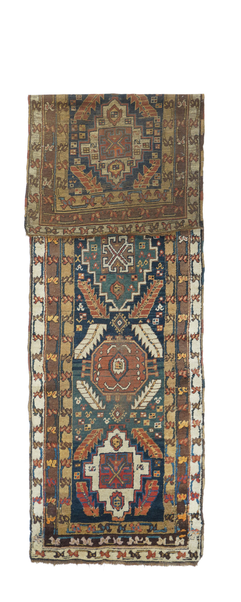 Antique Heriz Rug 3'0'' x 10'8''