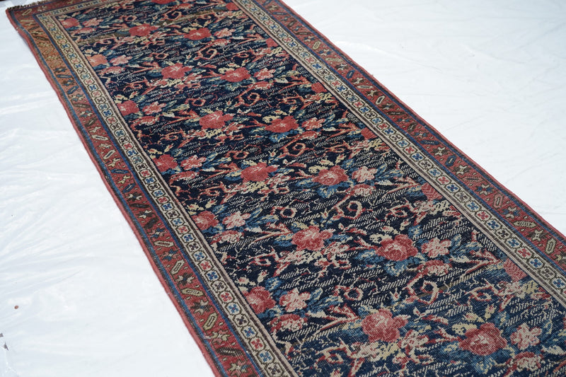 Antique Bijdar Runner 2'11'' x 16'6''