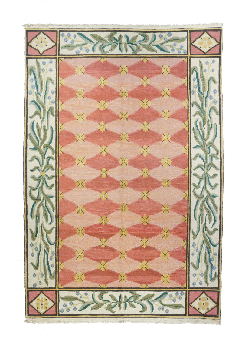 Turkey Sumak Wool on Cotton Rug 6' x 9'