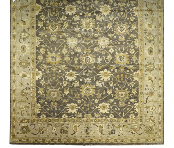 Oushak Wool on Cotton 12'2''x15'4''