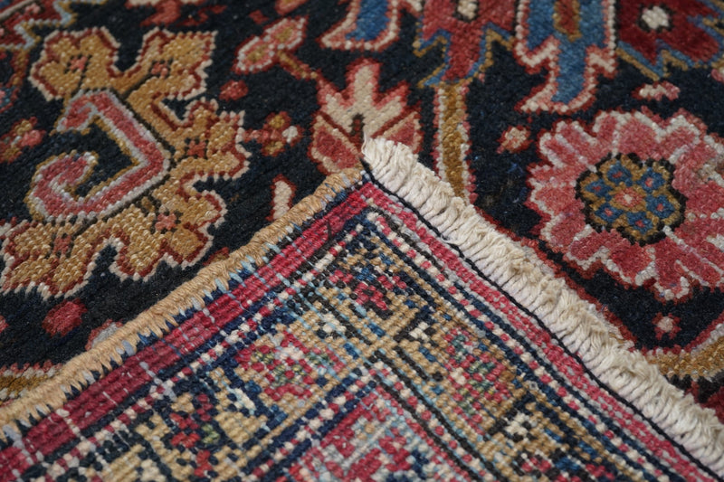 Vintage Heriz Rug 11'4'' x 14'9''